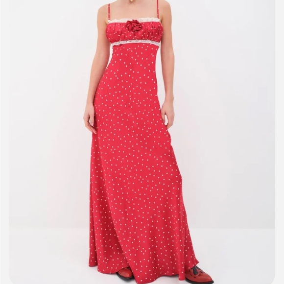 For Love And Lemons Dresses & Skirts - Kiki Maxi Dress in Red
FOR LOVE & LEMONS
